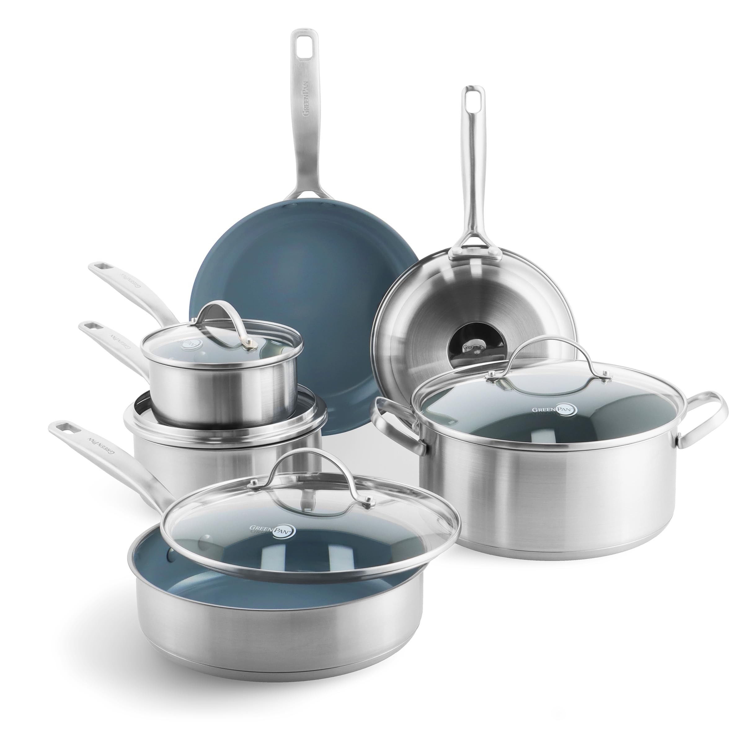 GreenPan Treviso 10 Piece Cookware Set, provided by Chatsworth